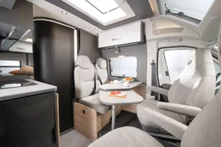 Kastenwagen 550 Innenansicht